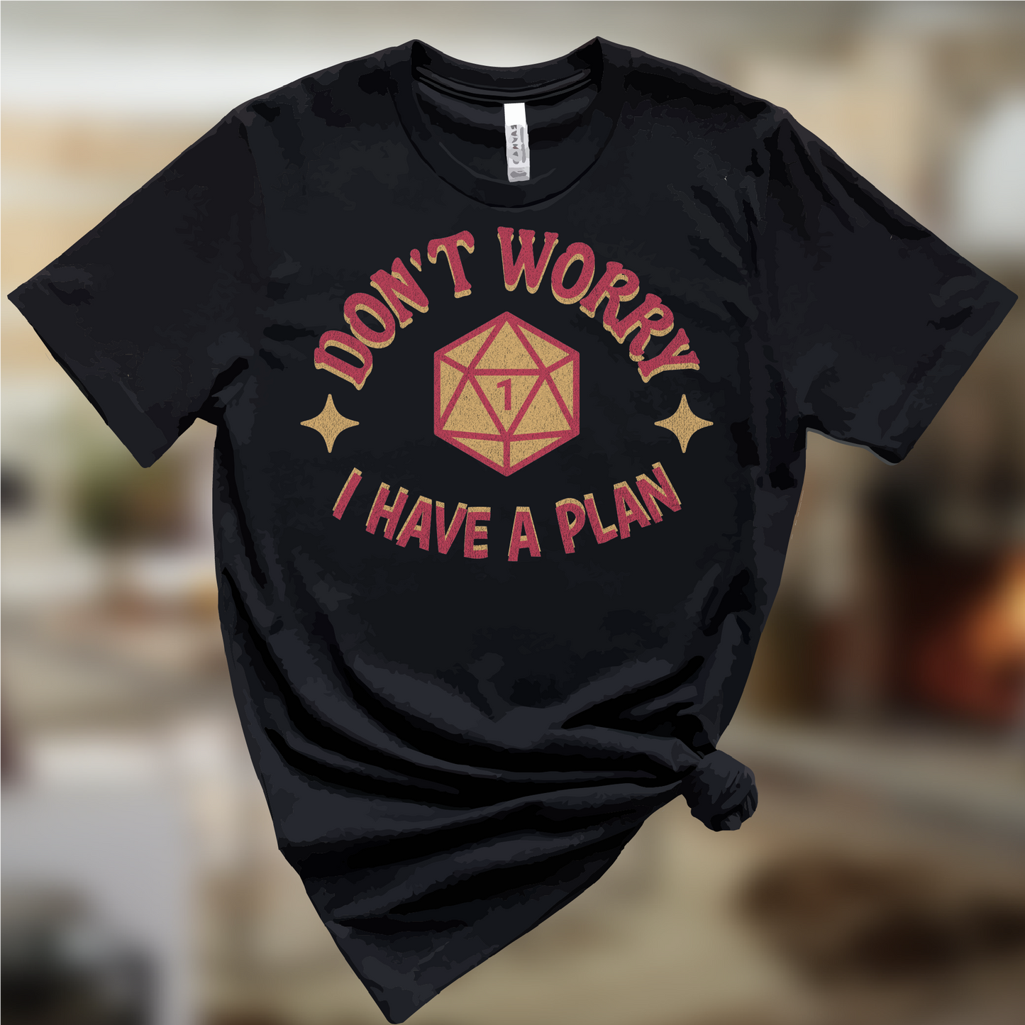 Don't Worry I Have A Plan Critical Failure T-Shirt, Dungeons & Dragons Inspired Shirt