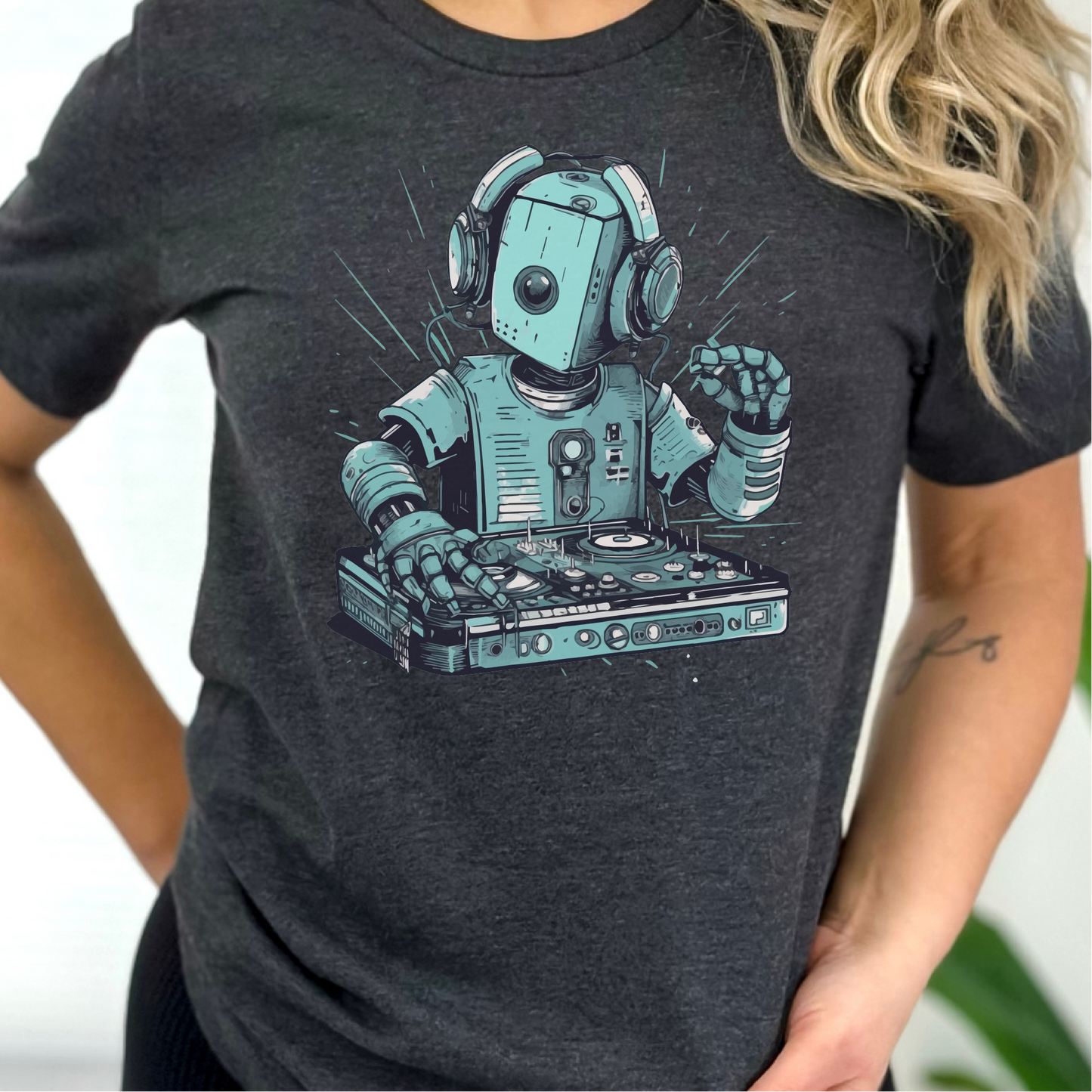 Robot DJ T-Shirt, Music Festival Shirt