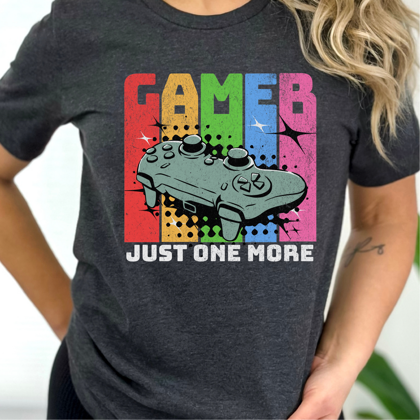 Gamer Just One More T-Shirt, Video Game Shirt