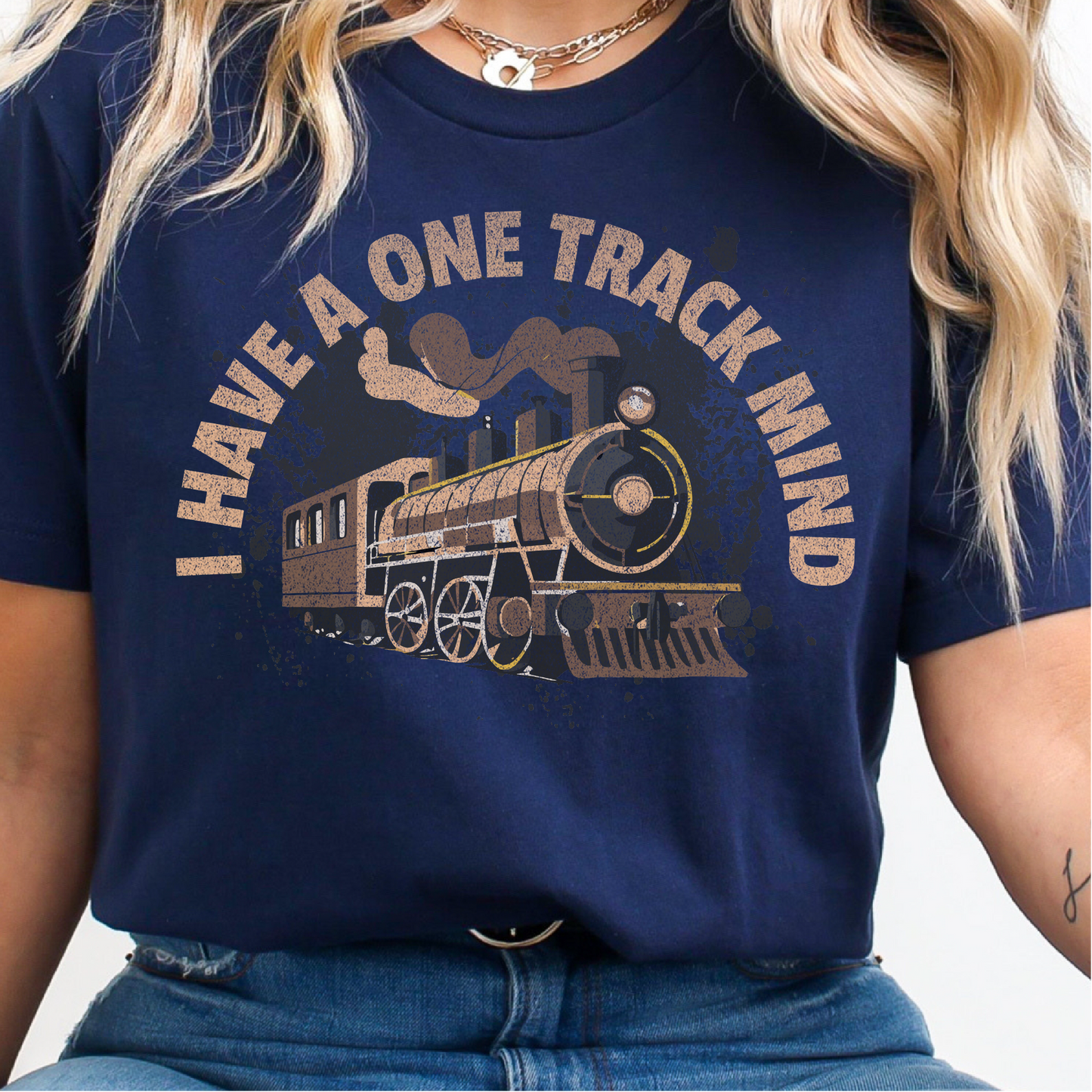 I Have A One Track Mind T-Shirt, Train Enthusiast Shirt